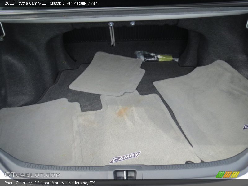 Classic Silver Metallic / Ash 2012 Toyota Camry LE