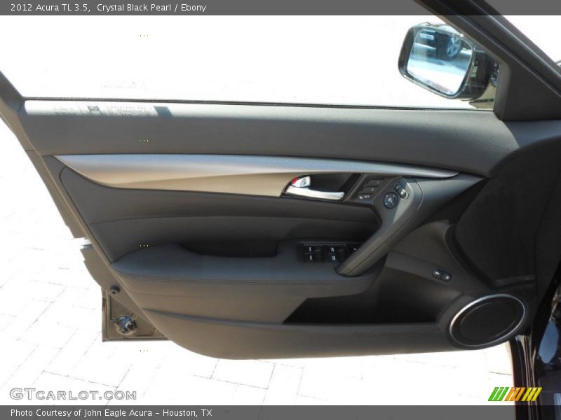 Crystal Black Pearl / Ebony 2012 Acura TL 3.5