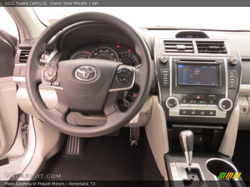 Classic Silver Metallic / Ash 2012 Toyota Camry LE