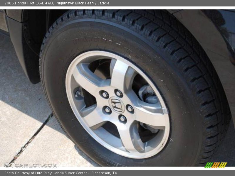 Nighthawk Black Pearl / Saddle 2006 Honda Pilot EX-L 4WD