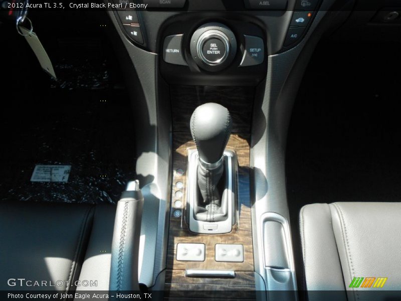 Crystal Black Pearl / Ebony 2012 Acura TL 3.5