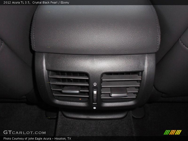 Crystal Black Pearl / Ebony 2012 Acura TL 3.5