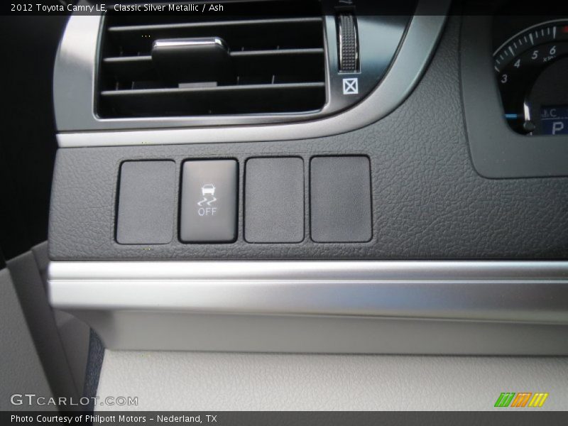 Classic Silver Metallic / Ash 2012 Toyota Camry LE