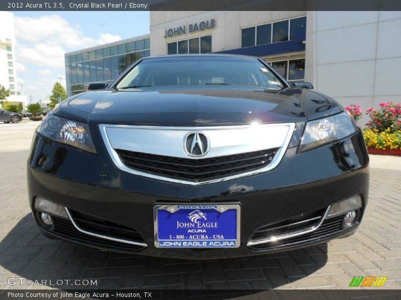 Crystal Black Pearl / Ebony 2012 Acura TL 3.5