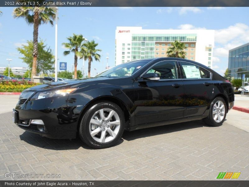 Crystal Black Pearl / Ebony 2012 Acura TL 3.5