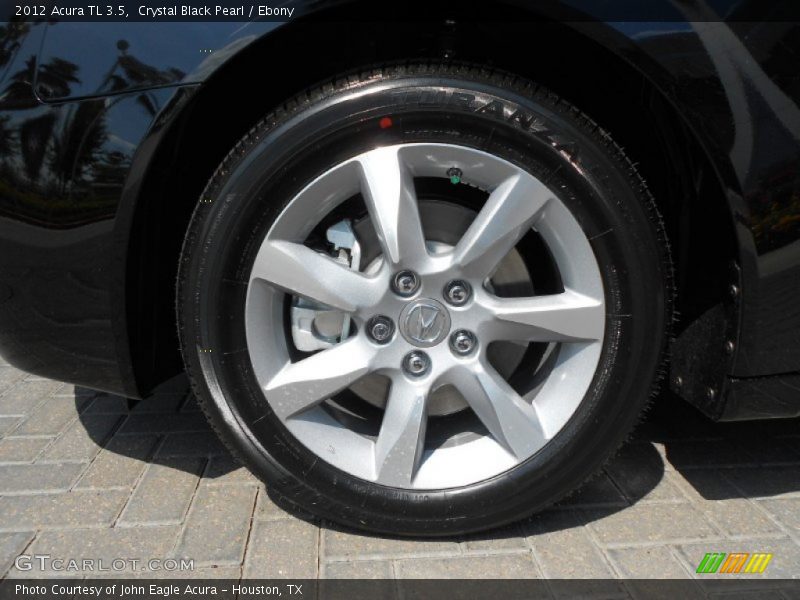 Crystal Black Pearl / Ebony 2012 Acura TL 3.5
