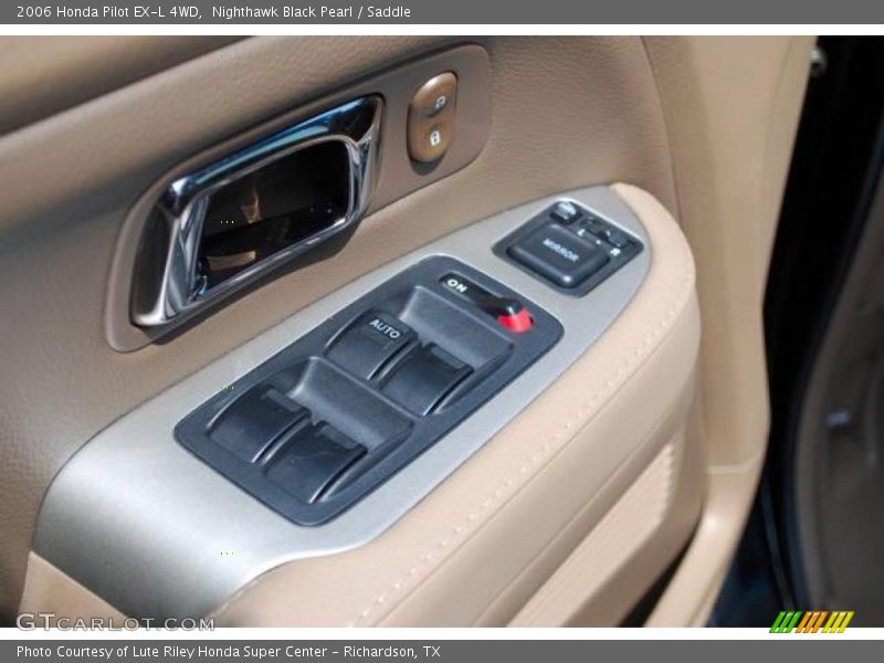 Nighthawk Black Pearl / Saddle 2006 Honda Pilot EX-L 4WD