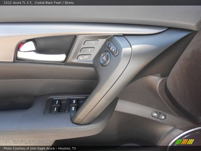 Crystal Black Pearl / Ebony 2012 Acura TL 3.5