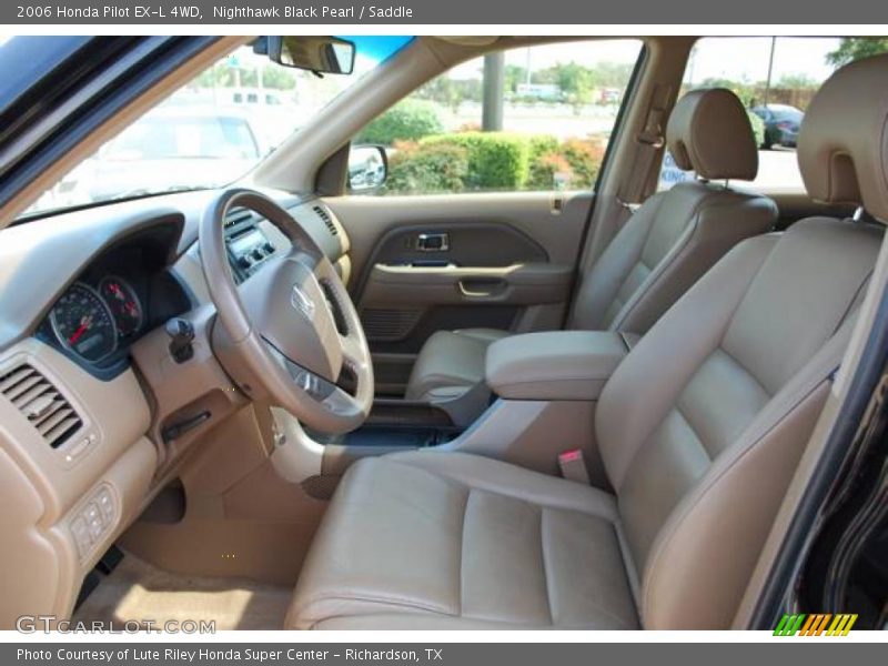 Nighthawk Black Pearl / Saddle 2006 Honda Pilot EX-L 4WD