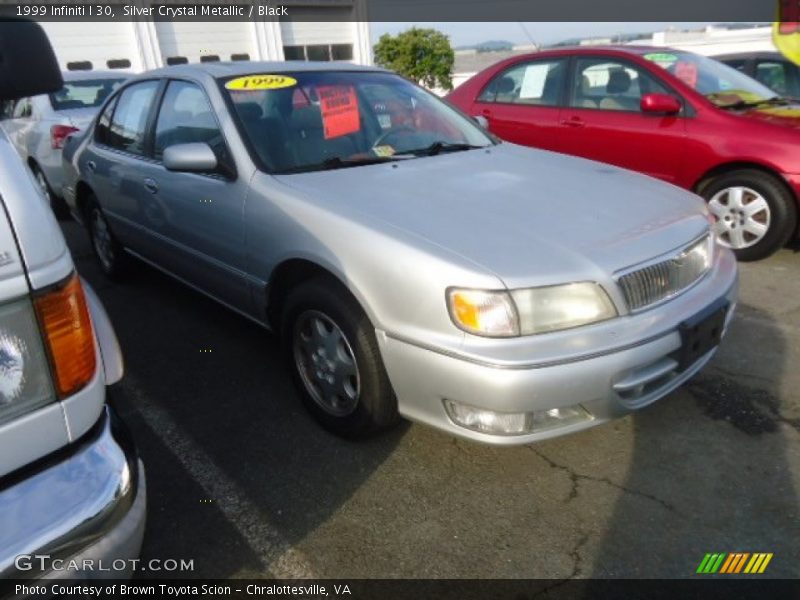 Silver Crystal Metallic / Black 1999 Infiniti I 30