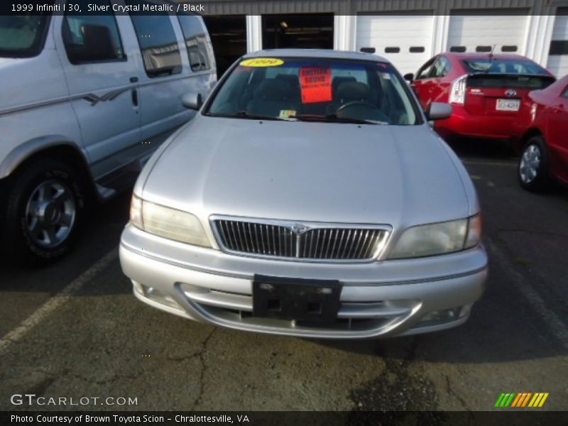 Silver Crystal Metallic / Black 1999 Infiniti I 30