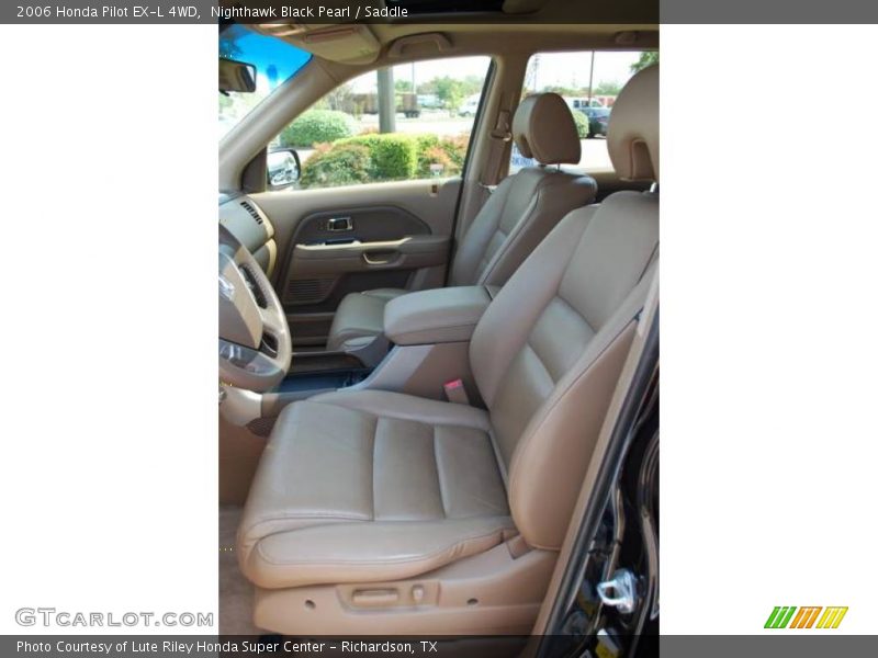 Nighthawk Black Pearl / Saddle 2006 Honda Pilot EX-L 4WD