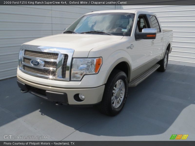 Oxford White / Chaparral Leather/Camel 2009 Ford F150 King Ranch SuperCrew 4x4