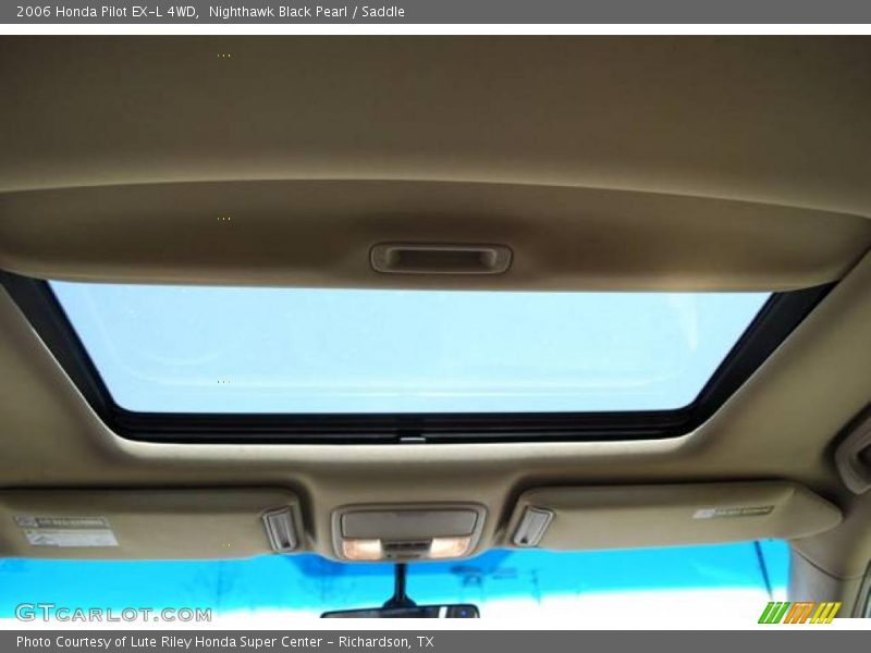 Nighthawk Black Pearl / Saddle 2006 Honda Pilot EX-L 4WD