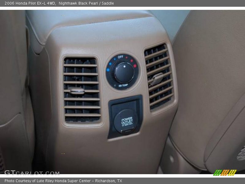 Nighthawk Black Pearl / Saddle 2006 Honda Pilot EX-L 4WD