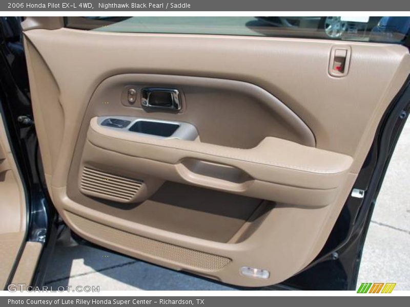 Nighthawk Black Pearl / Saddle 2006 Honda Pilot EX-L 4WD