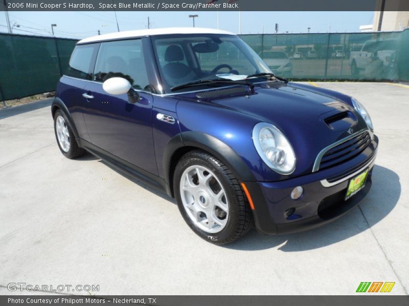 Space Blue Metallic / Space Gray/Panther Black 2006 Mini Cooper S Hardtop