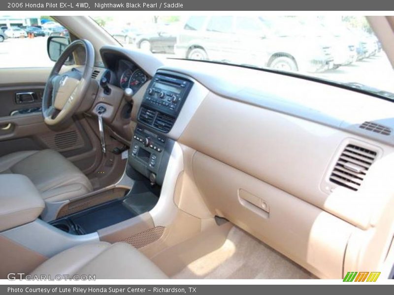 Nighthawk Black Pearl / Saddle 2006 Honda Pilot EX-L 4WD