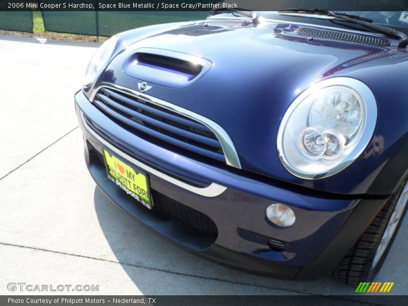Space Blue Metallic / Space Gray/Panther Black 2006 Mini Cooper S Hardtop