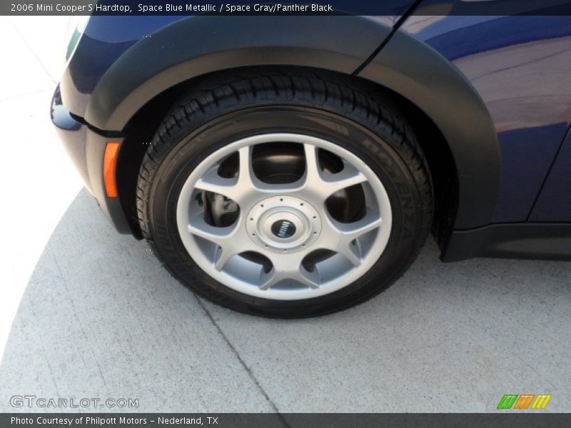 Space Blue Metallic / Space Gray/Panther Black 2006 Mini Cooper S Hardtop
