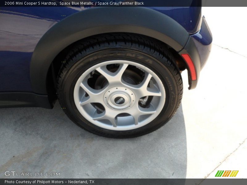 Space Blue Metallic / Space Gray/Panther Black 2006 Mini Cooper S Hardtop