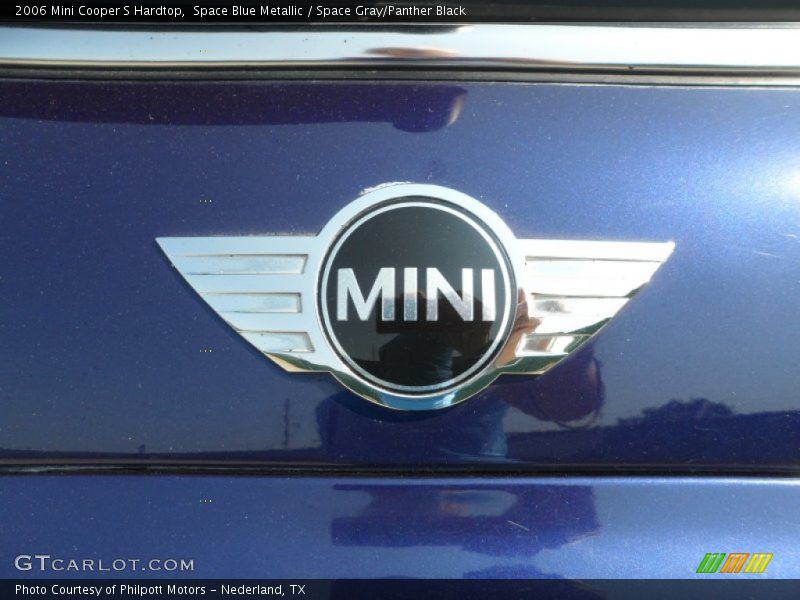 Space Blue Metallic / Space Gray/Panther Black 2006 Mini Cooper S Hardtop