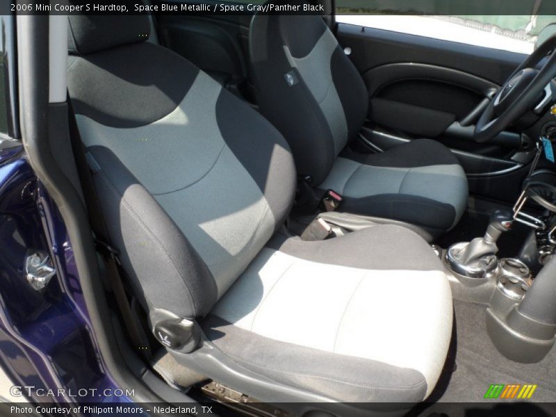 Space Blue Metallic / Space Gray/Panther Black 2006 Mini Cooper S Hardtop