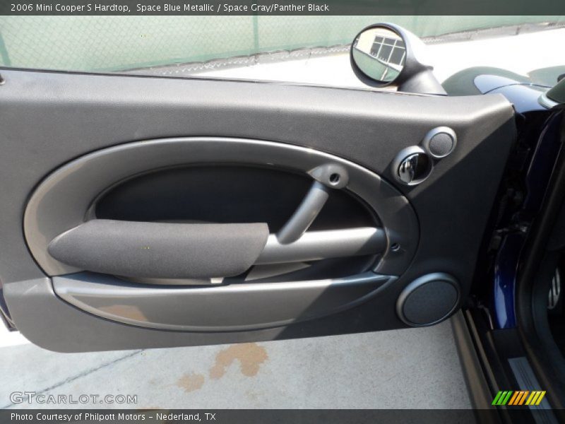 Space Blue Metallic / Space Gray/Panther Black 2006 Mini Cooper S Hardtop