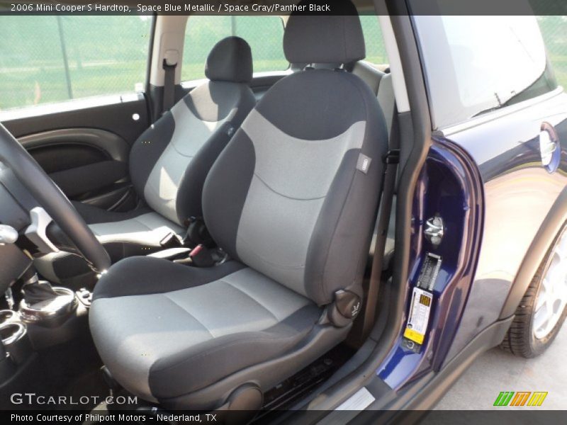 Space Blue Metallic / Space Gray/Panther Black 2006 Mini Cooper S Hardtop