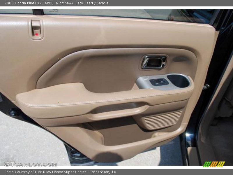 Nighthawk Black Pearl / Saddle 2006 Honda Pilot EX-L 4WD
