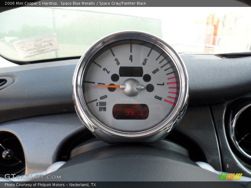 Space Blue Metallic / Space Gray/Panther Black 2006 Mini Cooper S Hardtop