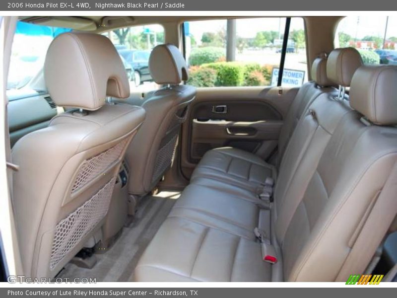 Nighthawk Black Pearl / Saddle 2006 Honda Pilot EX-L 4WD