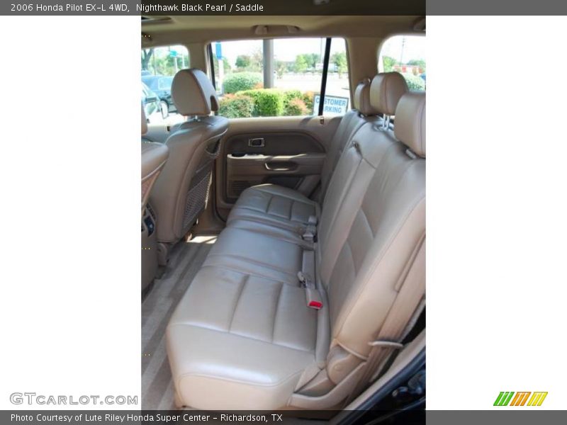 Nighthawk Black Pearl / Saddle 2006 Honda Pilot EX-L 4WD