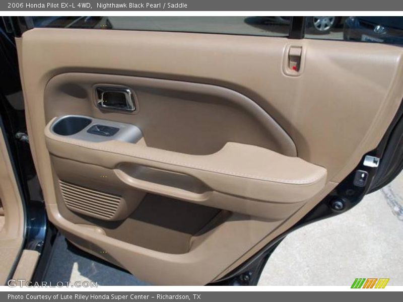 Nighthawk Black Pearl / Saddle 2006 Honda Pilot EX-L 4WD