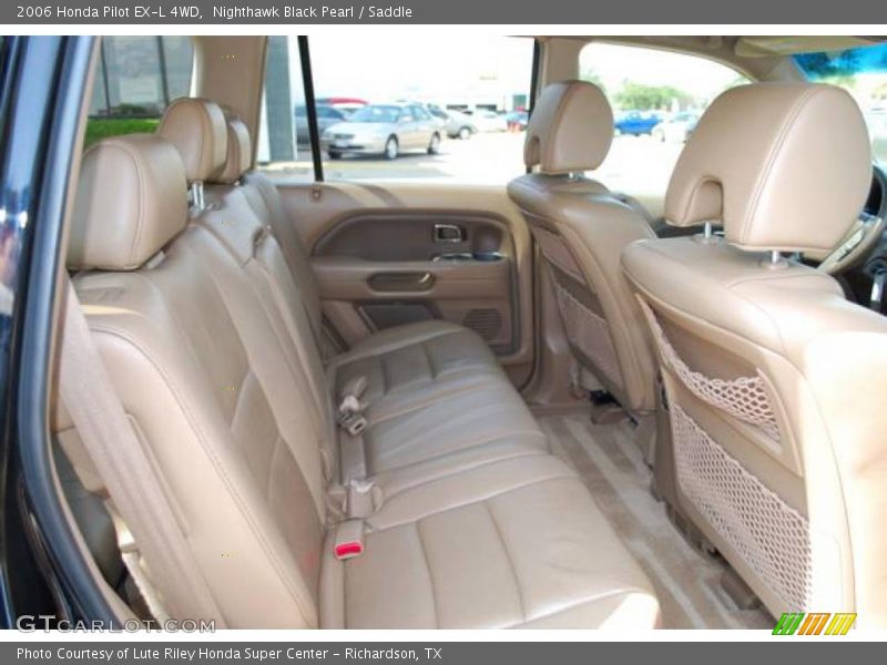 Nighthawk Black Pearl / Saddle 2006 Honda Pilot EX-L 4WD