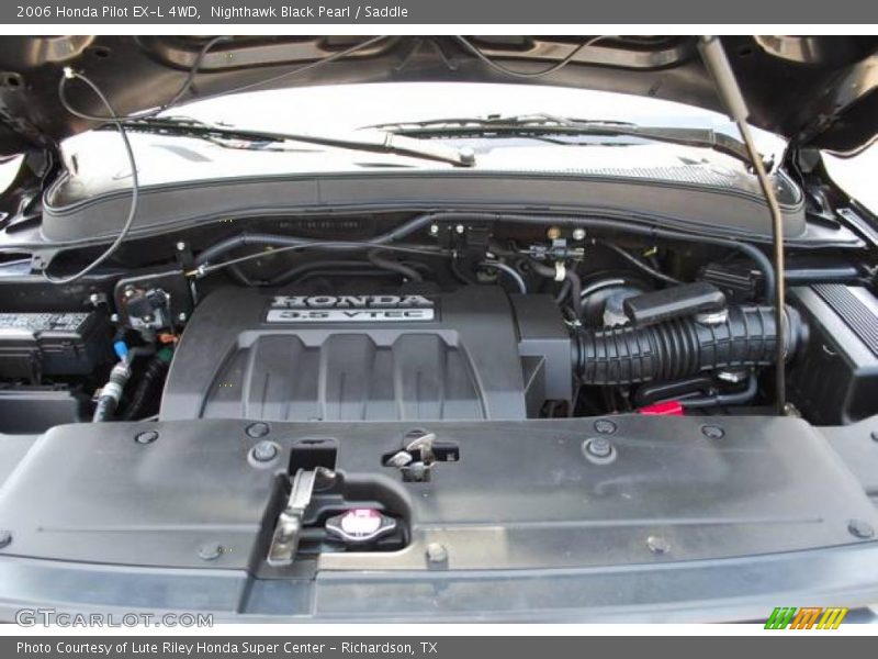 Nighthawk Black Pearl / Saddle 2006 Honda Pilot EX-L 4WD