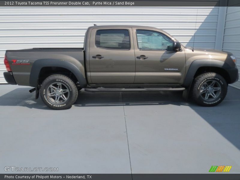 Pyrite Mica / Sand Beige 2012 Toyota Tacoma TSS Prerunner Double Cab