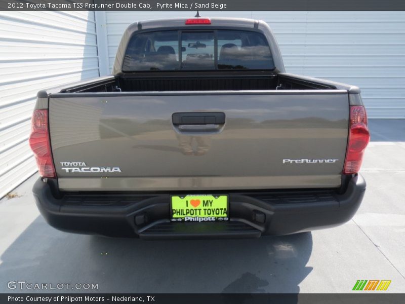 Pyrite Mica / Sand Beige 2012 Toyota Tacoma TSS Prerunner Double Cab