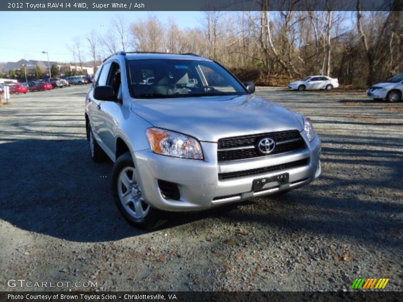 Super White / Ash 2012 Toyota RAV4 I4 4WD