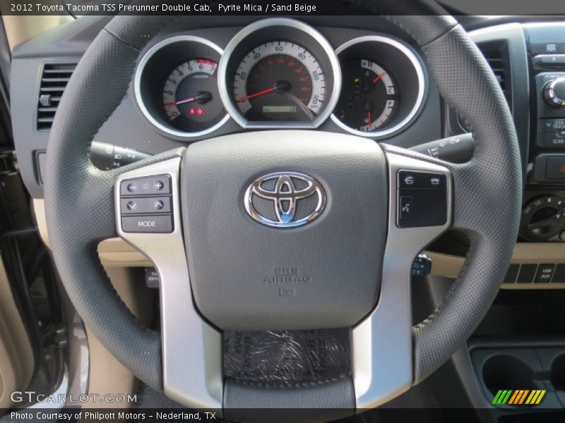 Pyrite Mica / Sand Beige 2012 Toyota Tacoma TSS Prerunner Double Cab