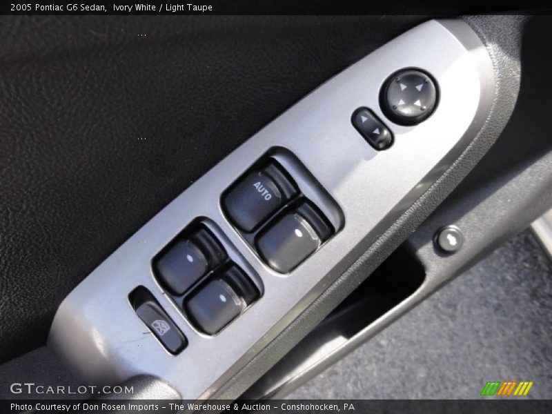Ivory White / Light Taupe 2005 Pontiac G6 Sedan