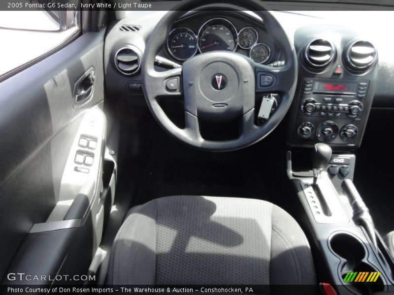 Ivory White / Light Taupe 2005 Pontiac G6 Sedan