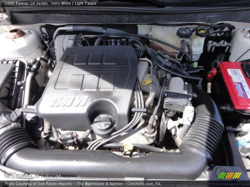 Ivory White / Light Taupe 2005 Pontiac G6 Sedan