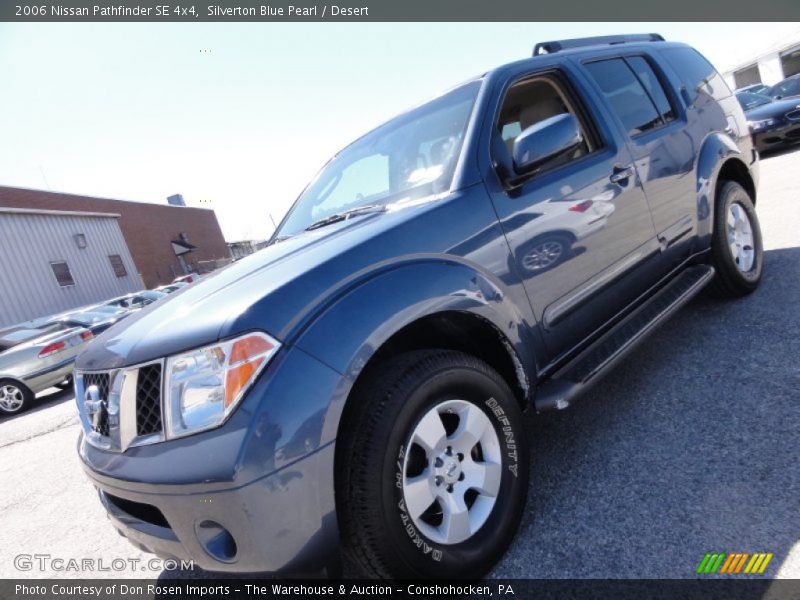Silverton Blue Pearl / Desert 2006 Nissan Pathfinder SE 4x4