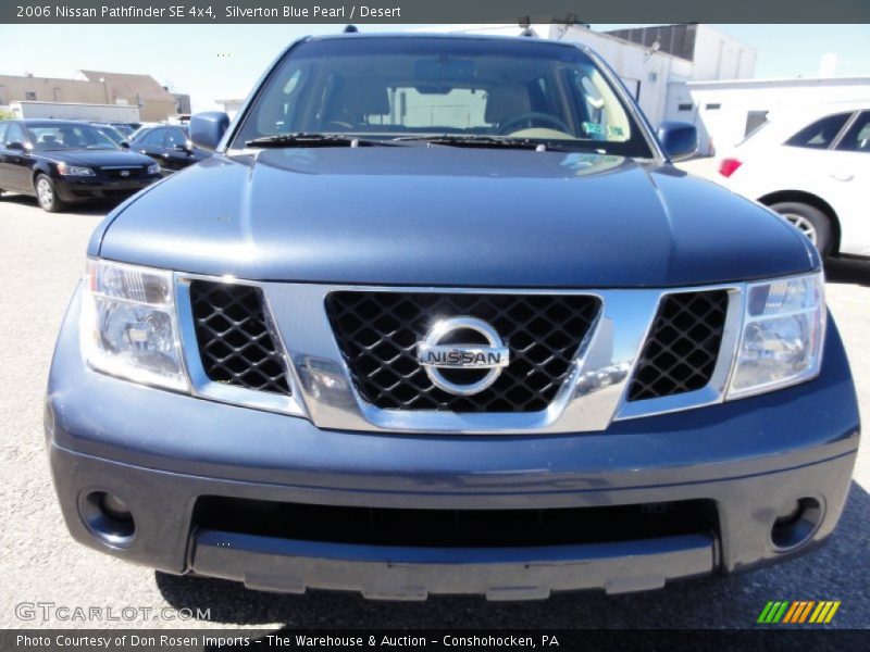 Silverton Blue Pearl / Desert 2006 Nissan Pathfinder SE 4x4