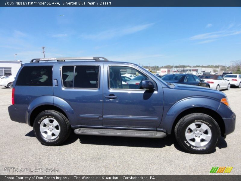 Silverton Blue Pearl / Desert 2006 Nissan Pathfinder SE 4x4