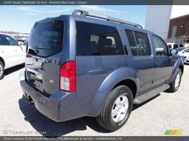 Silverton Blue Pearl / Desert 2006 Nissan Pathfinder SE 4x4