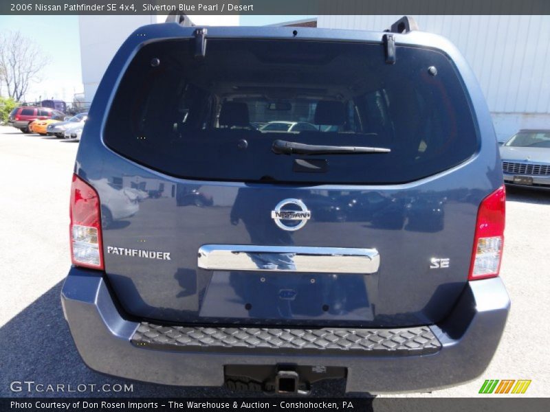 Silverton Blue Pearl / Desert 2006 Nissan Pathfinder SE 4x4