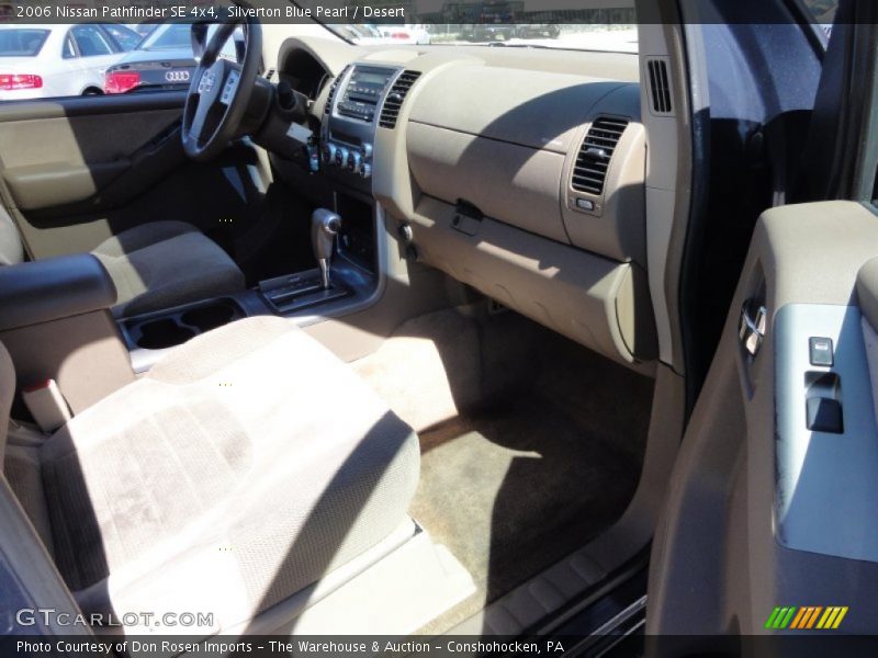 Silverton Blue Pearl / Desert 2006 Nissan Pathfinder SE 4x4