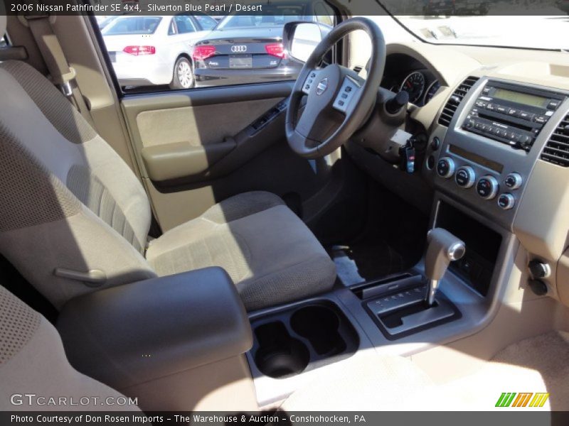 Silverton Blue Pearl / Desert 2006 Nissan Pathfinder SE 4x4